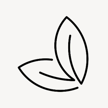Eco icon collage element, black | Free Icons - rawpixel