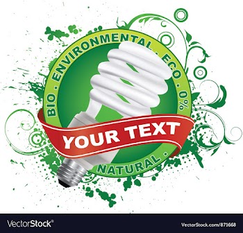 Eco label vector image