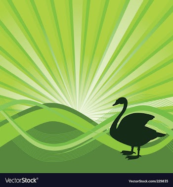 Ecological background vector image