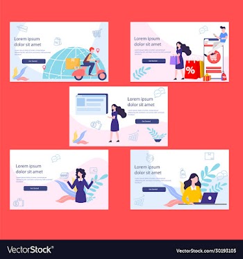 ecommers investor on landing page