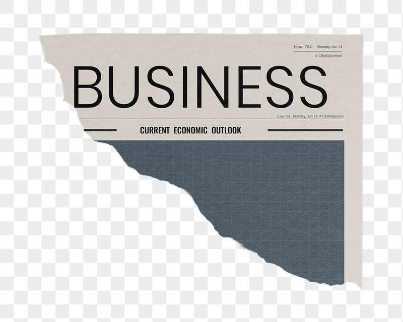Economic business png ripped newspaper | Free PNG - rawpixel