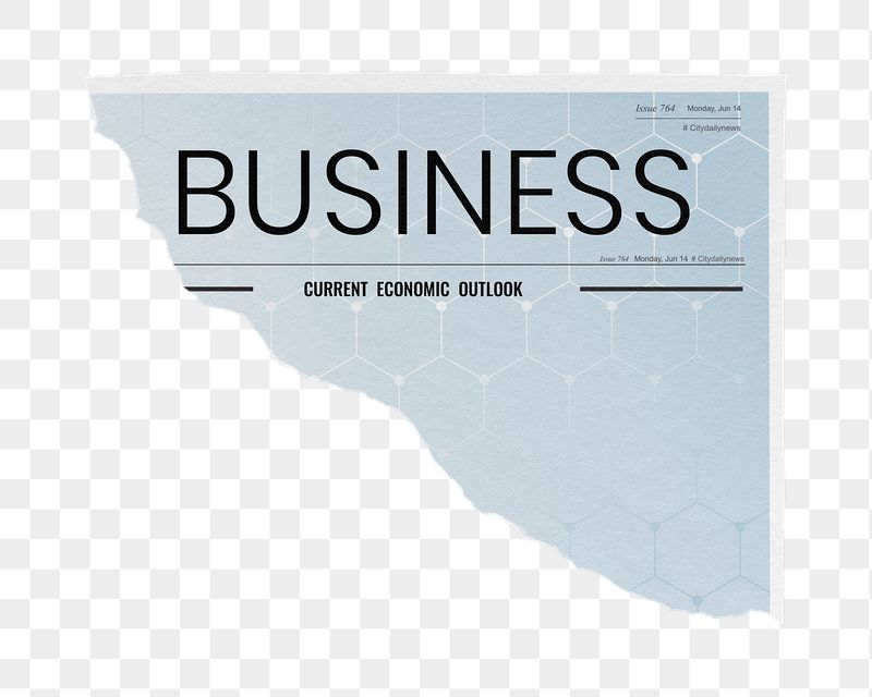 Economic business png ripped newspaper | Free PNG - rawpixel