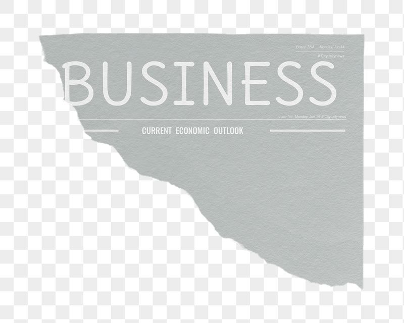 Economic business png ripped newspaper | Free PNG - rawpixel