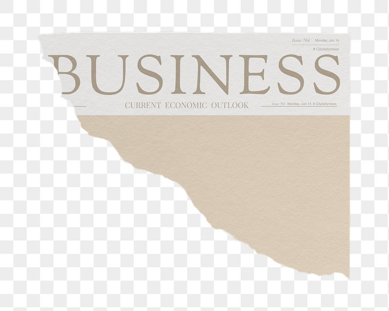 Economic business png ripped newspaper | Free PNG - rawpixel