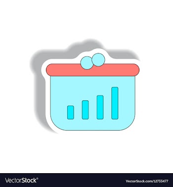 Economic concept of catch up vector image