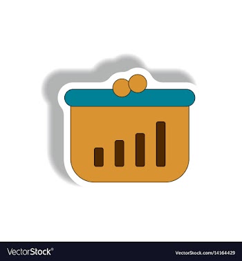 Economic concept of catch up vector image