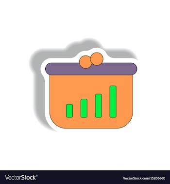 Economic concept of catch up vector image