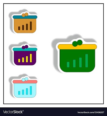 Economic concept of catch up vector image