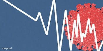 Economic downturn due to the coronavirus background illustration | Free  illustration - 2310248
