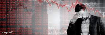 Economic impact and decrease due to coronavirus pandemic banner | Free  photo - 2304484