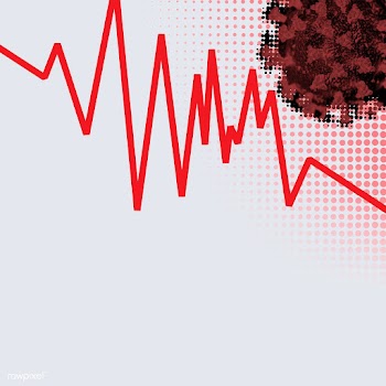 Economic impact and decrease due to coronavirus pandemic illustration | Free  illustration - 2306345