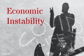 Economic instability during COVID-19 background | Free  photo - 2326727
