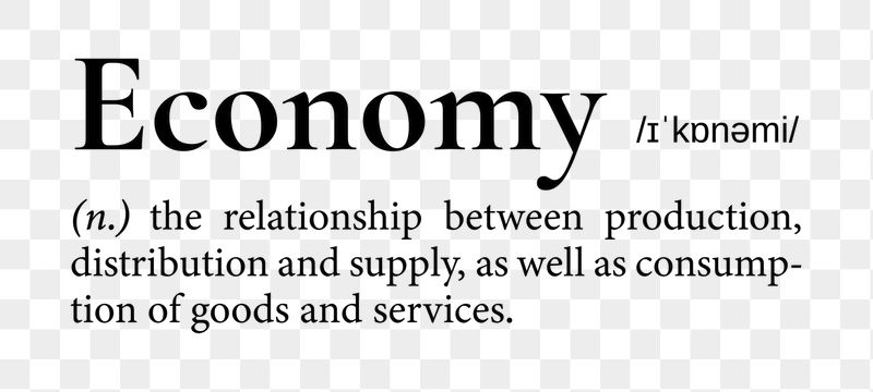 Economy png dictionary word sticker, | Free PNG - rawpixel