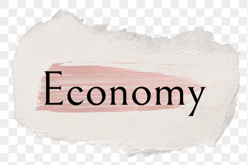 Economy png ripped paper word | Free PNG - rawpixel