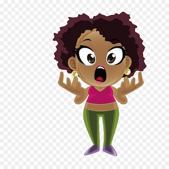 Ecuador Barcelona S.C. April Fools Day - Horror cartoon woman 