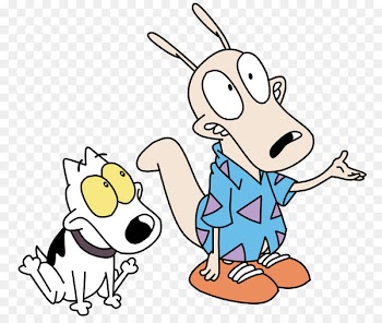 Ed Bighead Spunky Rocko Bev Bighead Heffer Wolfe - rocko vector 