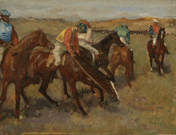 Edgar Degas's Before the Race, | Free Photo - rawpixel
