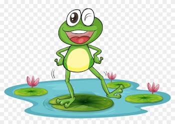 Edible Frog Amphibian Marsh Frog Illustration - Edible Frog Amphibian Marsh Frog Illustration