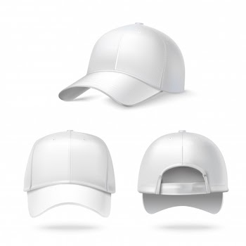 Editable caps collection Free Vector