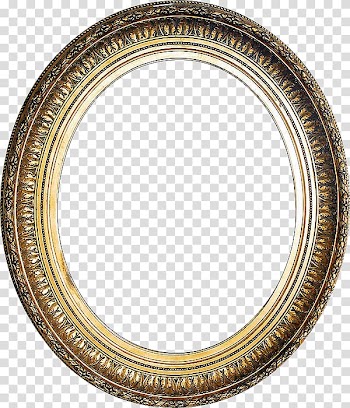 Editing montage, frame golden transparent background PNG clipart