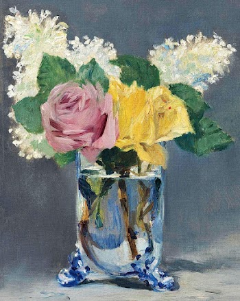 Edouard Manet's lilacs and roses | Free Photo - rawpixel