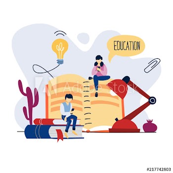 Education concept illustration