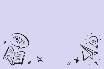 Education doodle background, purple border | Free PSD - rawpixel