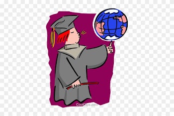 Education/graduation Royalty Free Vector Clip Art Illustration - Education/graduation Royalty Free Vector Clip Art Illustration