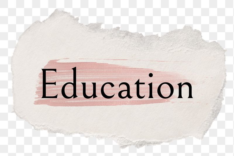 Education png ripped paper word | Free PNG - rawpixel