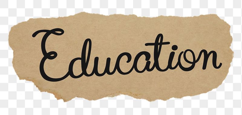Education png word, ripped paper, | Free PNG - rawpixel