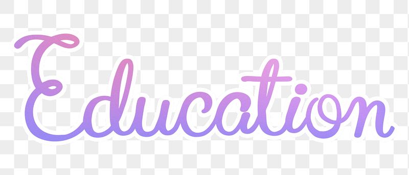 Education png word sticker, aesthetic | Free PNG - rawpixel