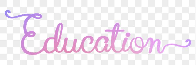 Education png word sticker, aesthetic | Free PNG - rawpixel