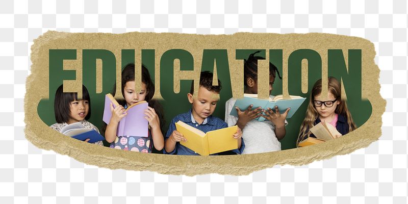 Education png word sticker, ripped | Free PNG - rawpixel