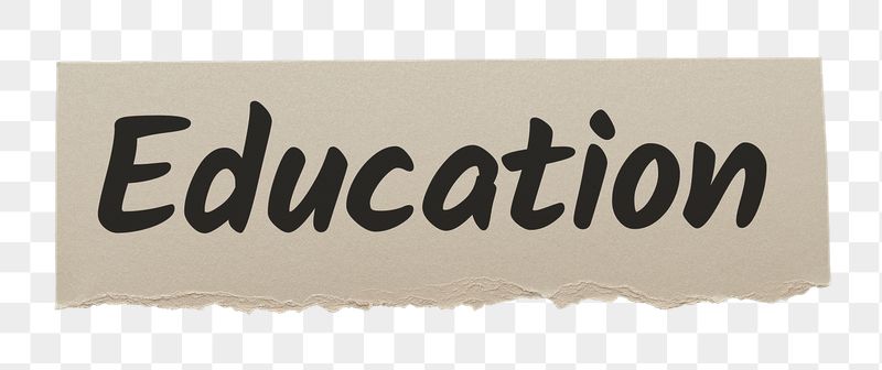 Education png word sticker typography, | Free PNG - rawpixel