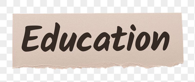Education png word sticker typography, | Free PNG - rawpixel