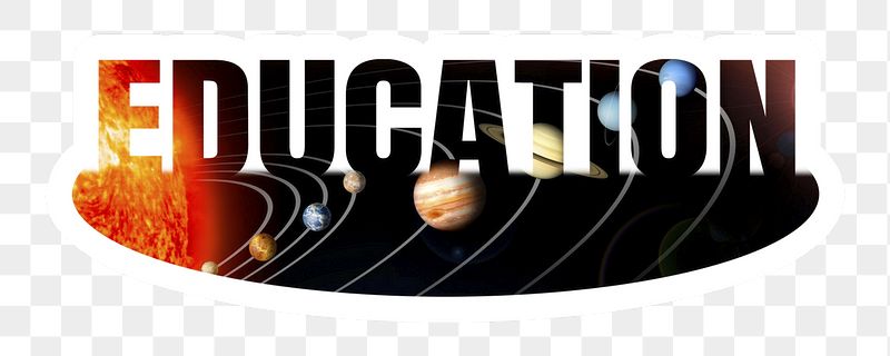 Education png word sticker, white | Free PNG - rawpixel