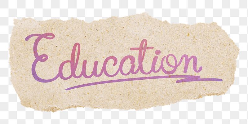 Education png word, torn paper, | Free PNG - rawpixel