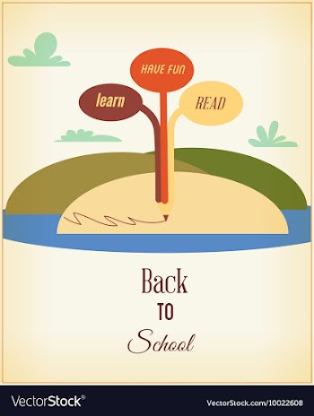 Education with pencil vector image