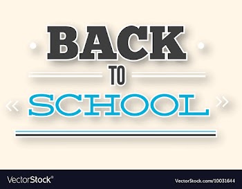 Education with school elemente vector image