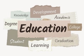 Education word, ripped paper typography | Free PSD - rawpixel