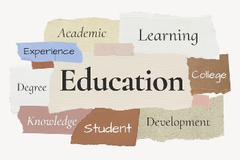 Education word, torn paper typography | Free PSD - rawpixel