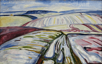 Edvard Munch's Field in Snow | Free Photo - rawpixel