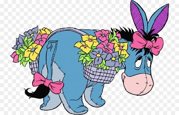 Eeyore Winnie the Pooh Piglet Gopher Tigger - Blue donkey 