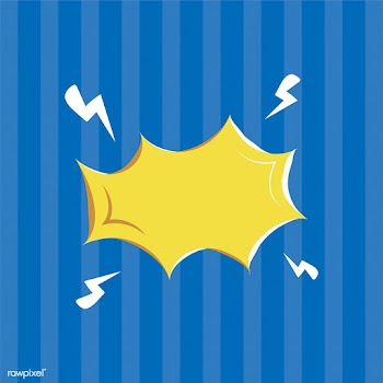 Effect bang blue | Free stock vector - 60388
