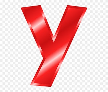Effect Letters Alphabet Red Clipart - Letter Y In Red