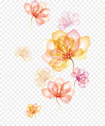 Effect of spreading flowers 