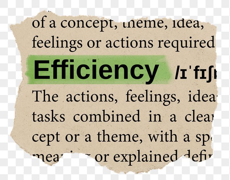 Efficiency png word sticker, torn | Free PNG - rawpixel