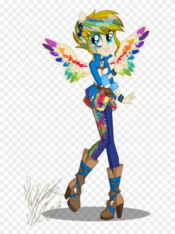 Eg Rockin Hairstyle Creative Spirit By 2-lettdodd - Equestria Girls Rockin Hairstyles