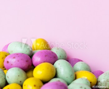 Egg bean ball chocolate textured background