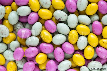 Egg bean ball textured background